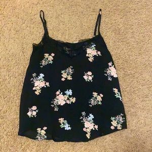 Floral tank top